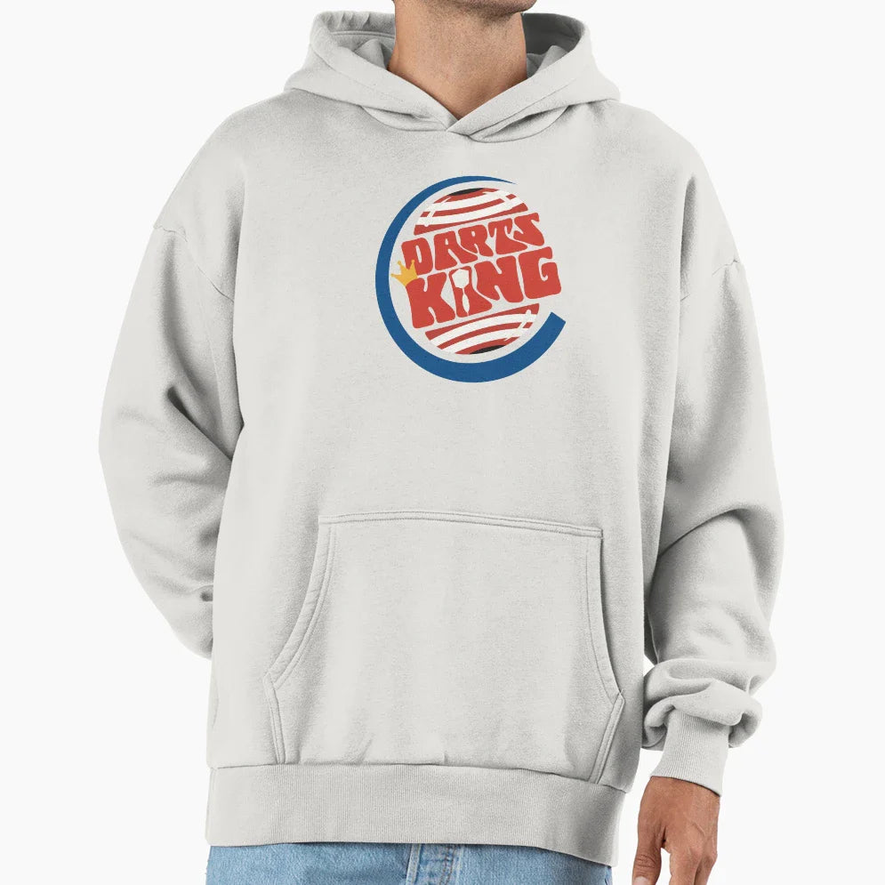 Darts King Hoodie - Streetwear Style Men Women