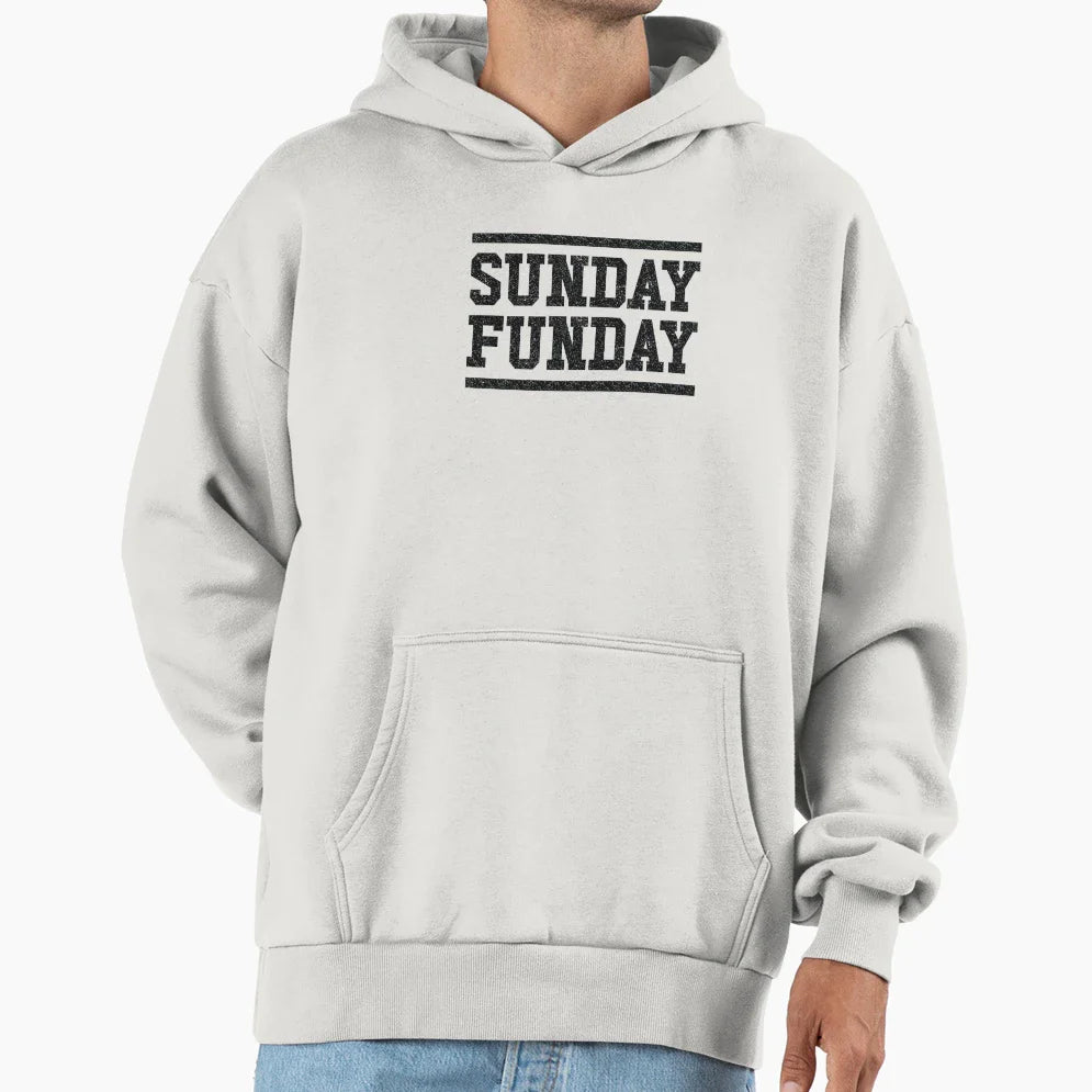 Sunday Funday Raiders Hoodie - Novelty Apparel Men Women