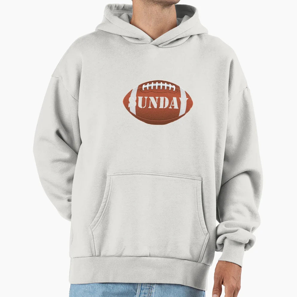 Match Football Superbowl Sunday Beer Hoodie - Fun Novelty Design Unisex