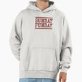 Sunday Funday Falcons Hoodie - Trendy Graphic Men Women