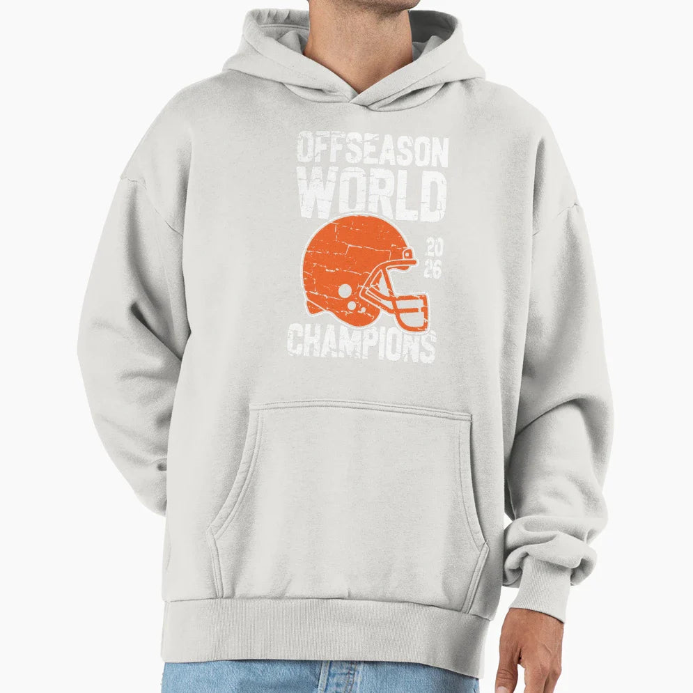 Orange And Brown Game Day Cleveland Browns Hoodie - Unique Graphic Unisex