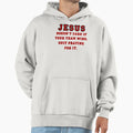 Jesus Not Sports Fan Hoodie - Trendy Graphic Men Women