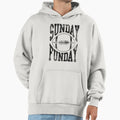 Sunday Funday Football Hoodie - Unique Graphic for Adults