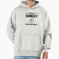 Sunday Armchair Quarterback Hoodie - Trendy Graphic Unisex