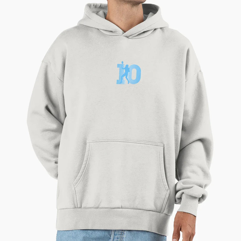 Drake Maye Logo Unc Hoodie - Novelty Apparel for Adults