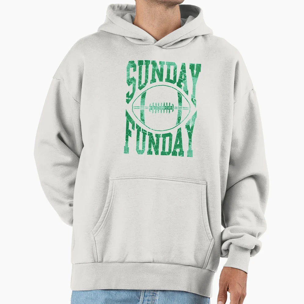 Sunday Funday Football Hoodie - Streetwear Style for Adults