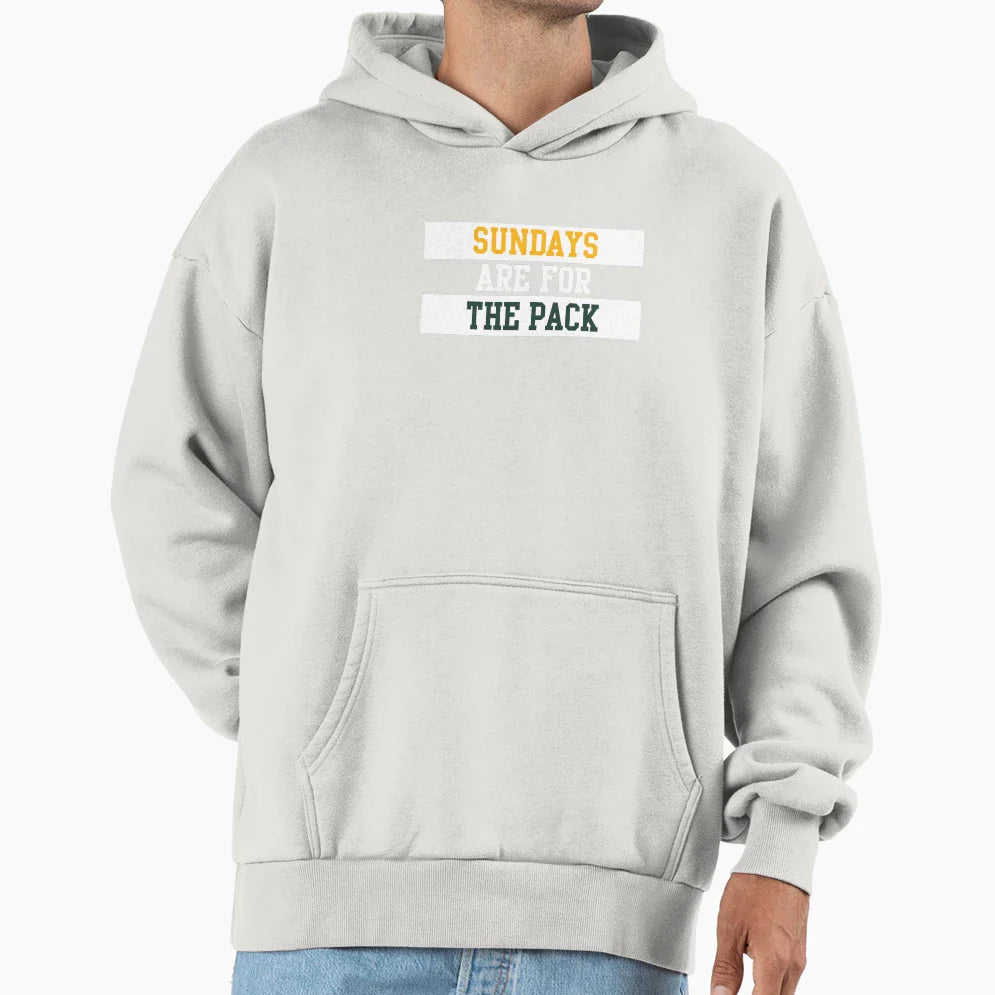 Sundays Are Pack Hoodie - Streetwear Style Men Women