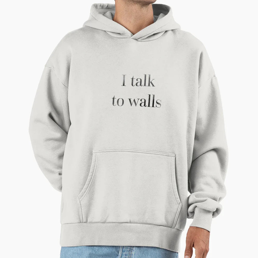 Speech And Debate Nsda Nfl I Talk To Hoodie - Minimalist Print Men Women