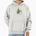 American Football Tree Holiday Gift Hoodie - Streetwear Style Unisex