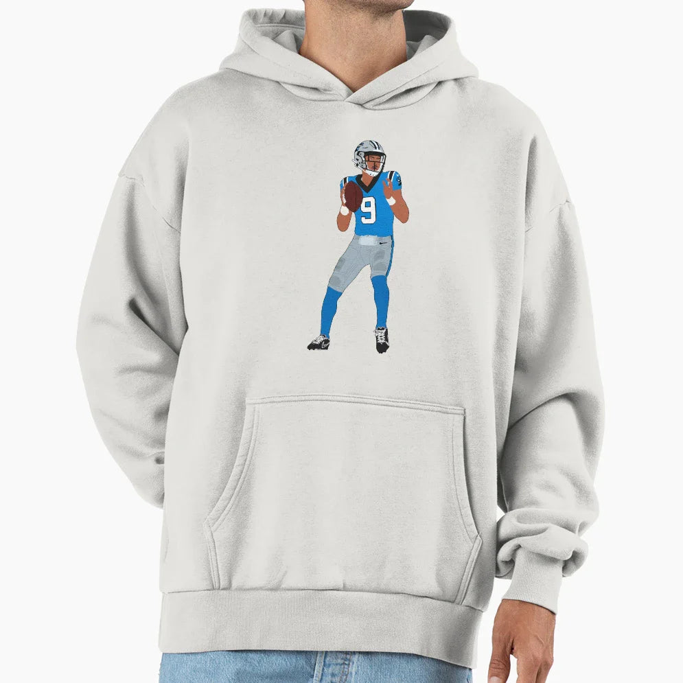 Bryce Young Panthers Hoodie - Aesthetic Graphic for Adults