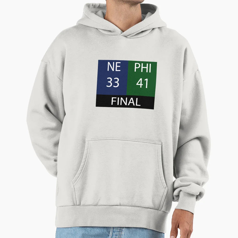New England Vs Philly Hoodie - Aesthetic Graphic Unisex