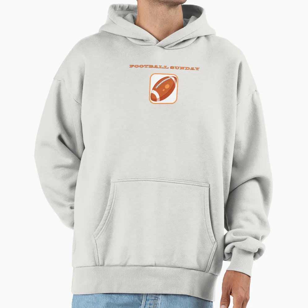 Football Sunday Hoodie - Unique Graphic for Adults