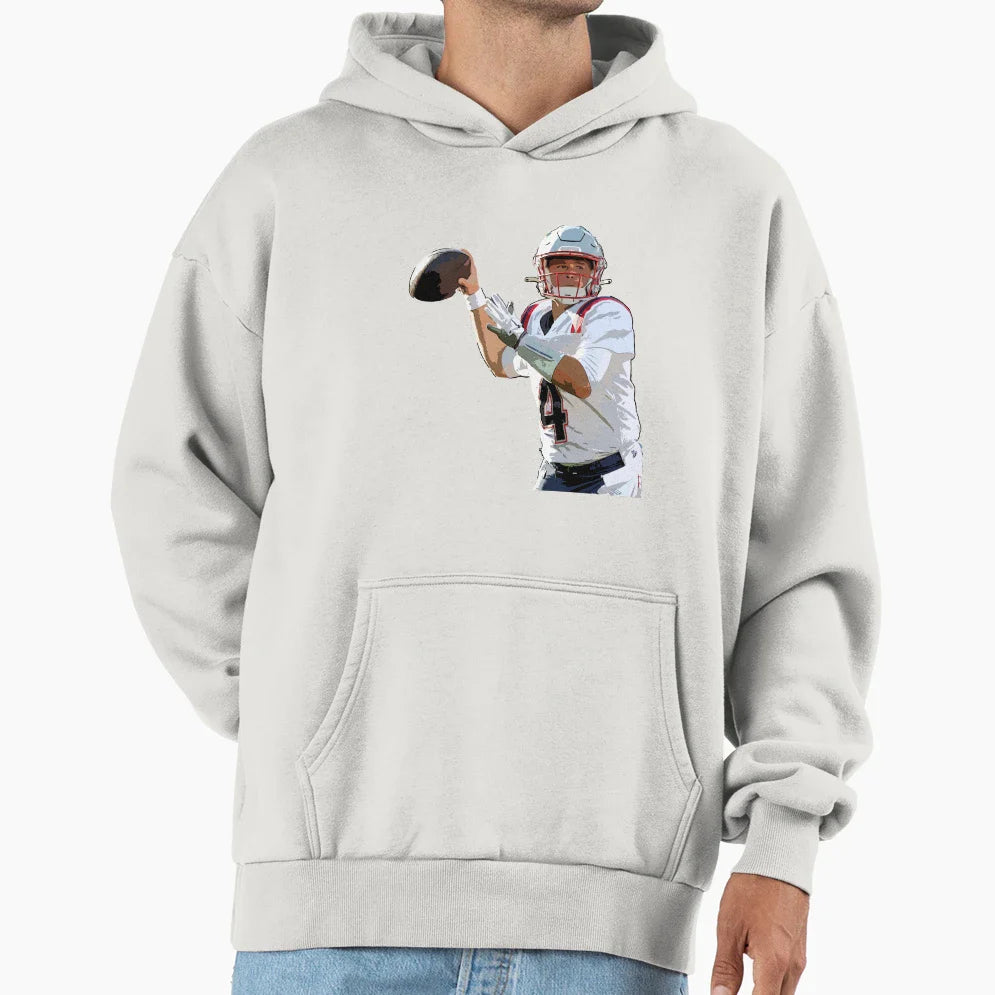 Bailey Zappe Hoodie - Aesthetic Graphic Unisex