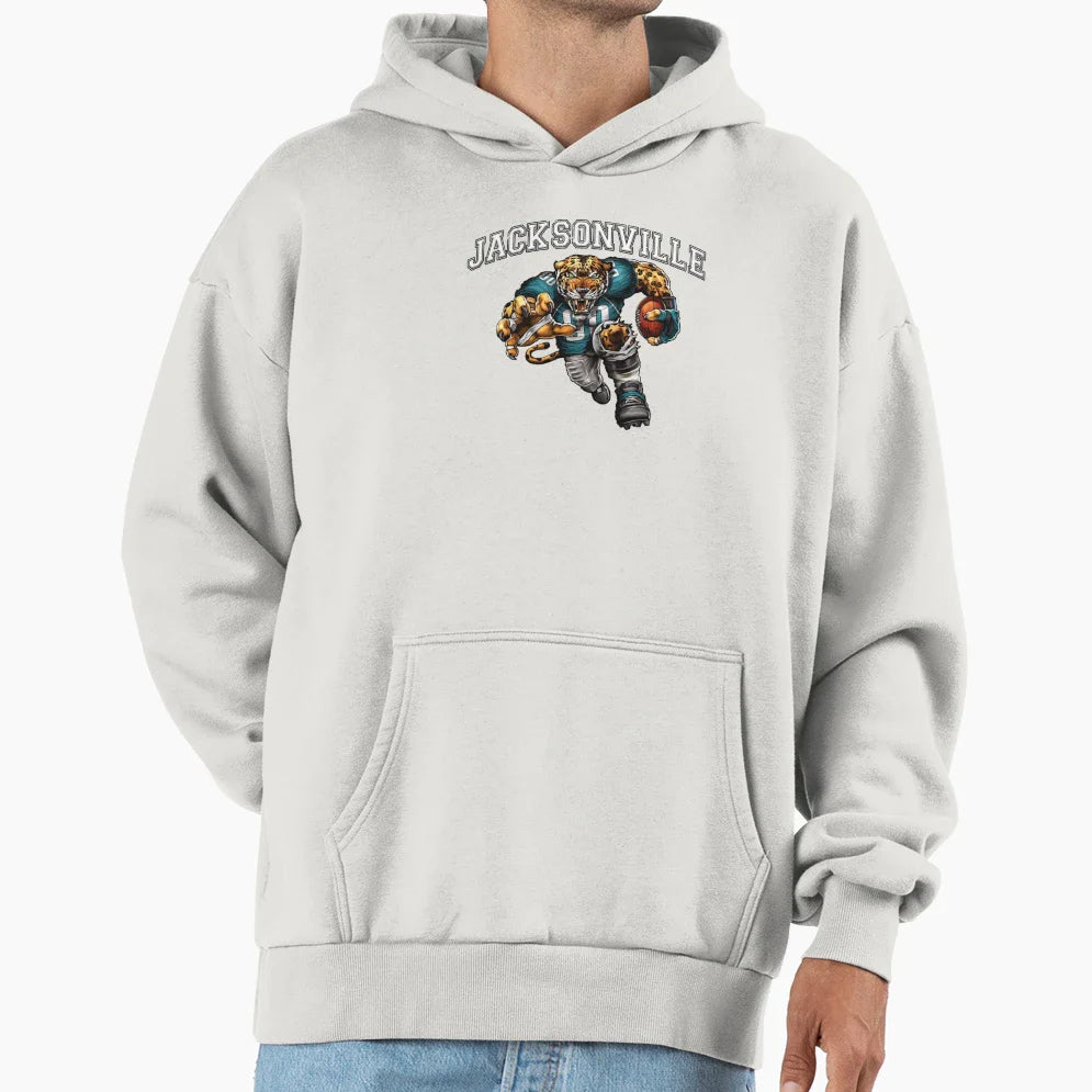 Jacksonville Football Detroit Football Hoodie - Streetwear Style Unisex