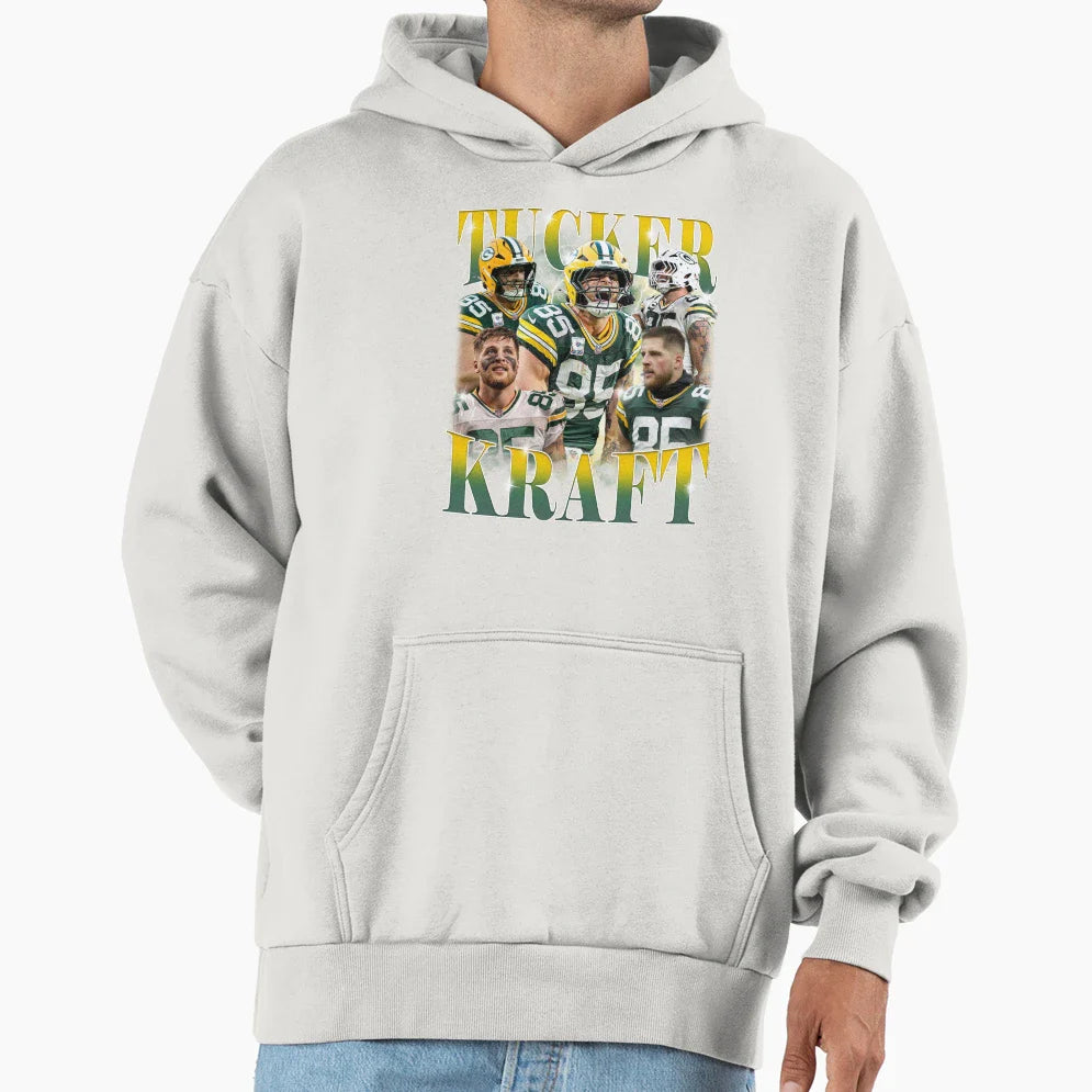 Tucker Kraft Football Hoodie - Streetwear Style Unisex