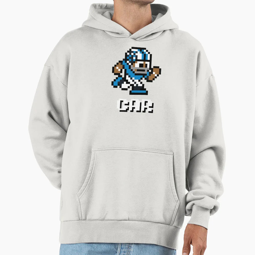 Carolina Panthers Tecmo Super Bowl Hoodie - Fun Novelty Design Unisex