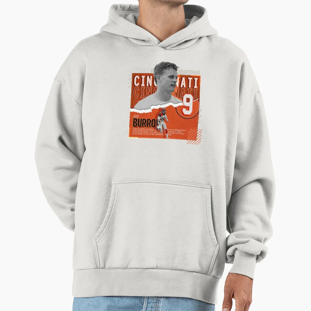 Player Championship 9 Football Hoodie - Fun Novelty Design for Adults