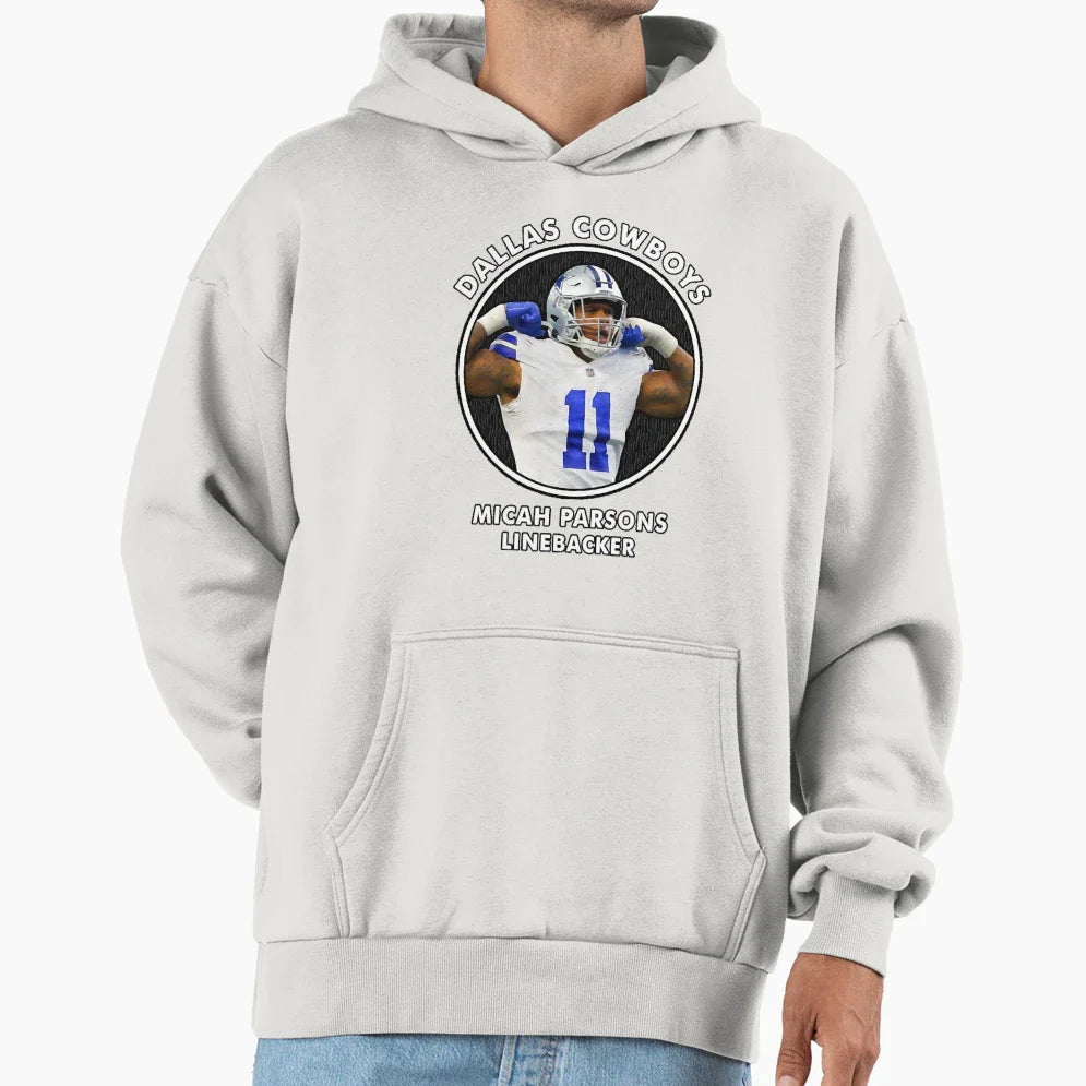 Defensive Sports Touchdown Quarterback Hoodie - Novelty Apparel Unisex