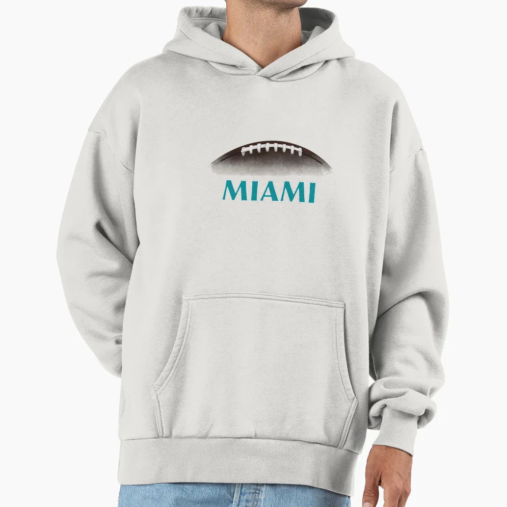 Football Miami Dolphins Hoodie - Fun Novelty Design Men Women