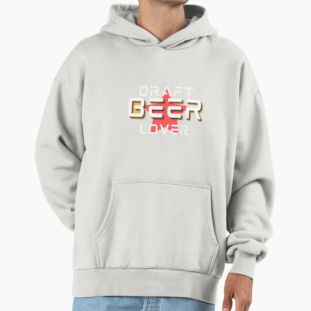 Funny Draft Beer Lover Hoodie - Fun Novelty Design Men Women
