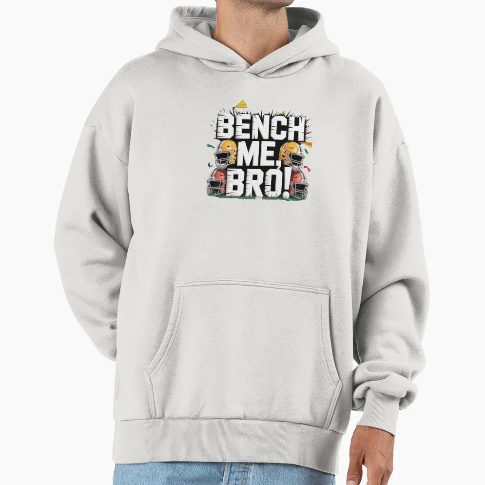 Fantasy Football Trash Talk Text Art Hoodie - Unique Graphic for Adults