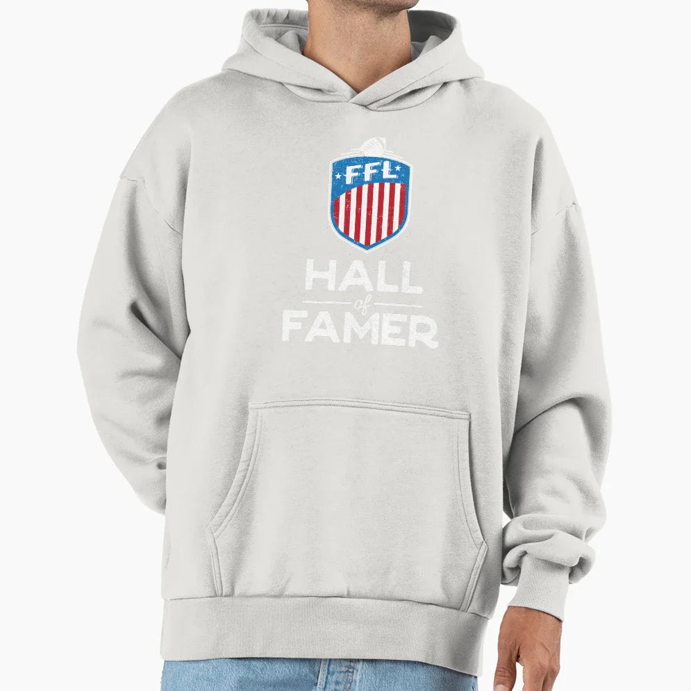 Fantasy Football Hall Famer Hoodie - Fun Novelty Design Unisex