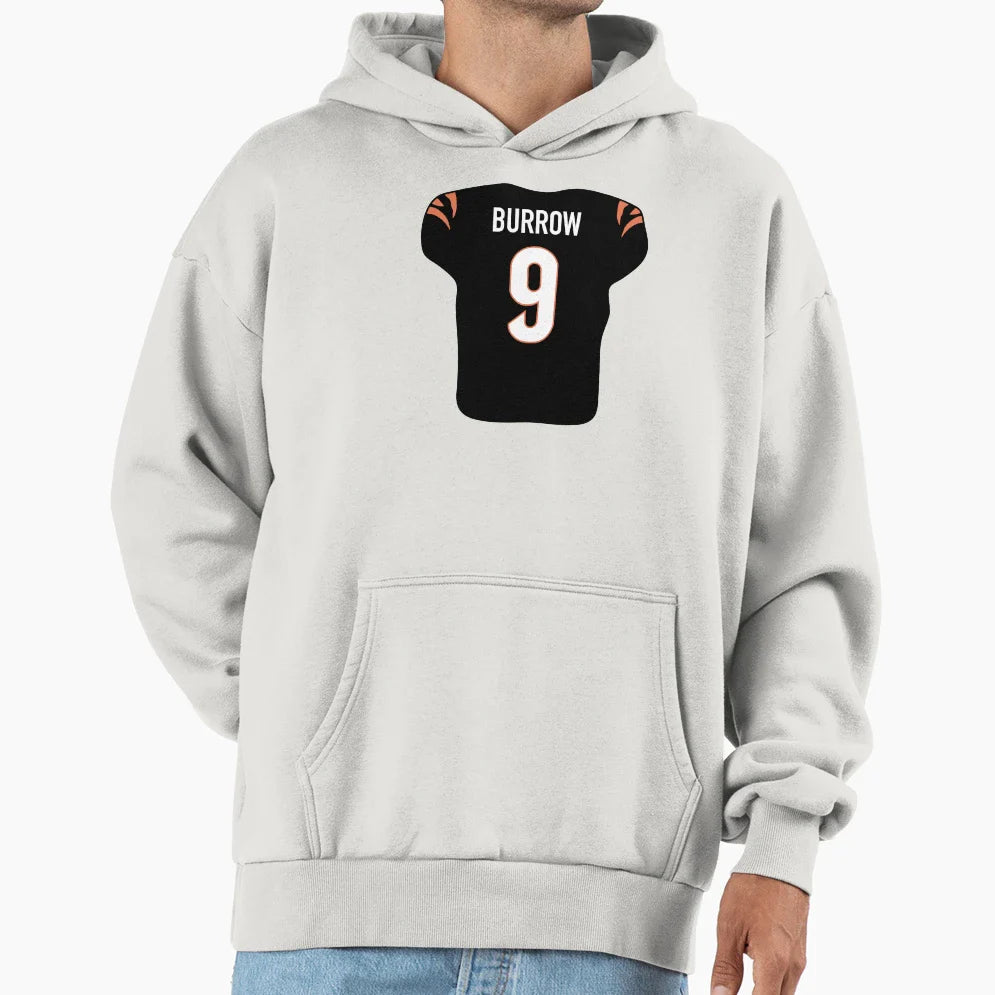 JB Jersey Hoodie - Streetwear Style for Adults