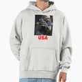 Usa Rugby Hoodie - Casual Everyday Wear Men Women