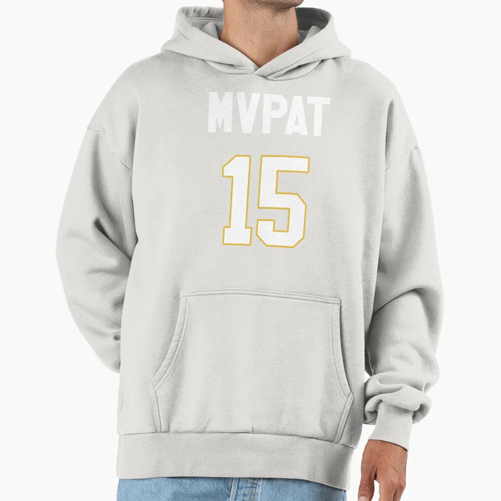 PM Jersey Mvpat Mvp Kansas City Chiefs Hoodie - Minimalist Print Unisex
