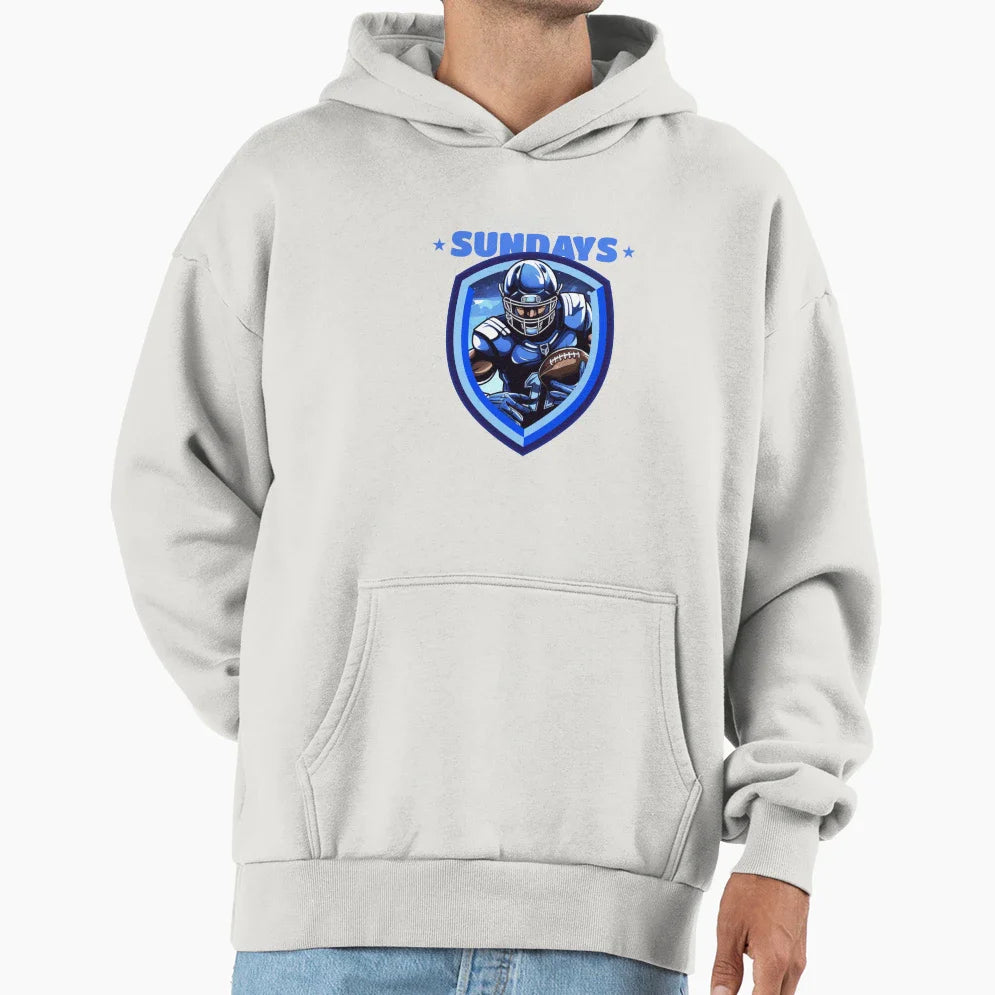 Football Sundays Hoodie - Aesthetic Graphic Unisex