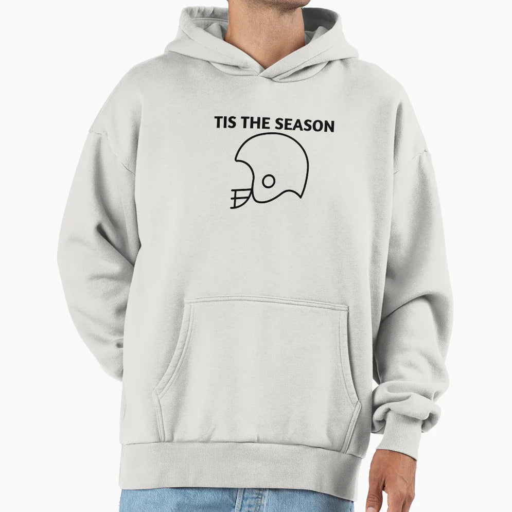 Tis Season Football Hoodie - Custom Art Print Men Women