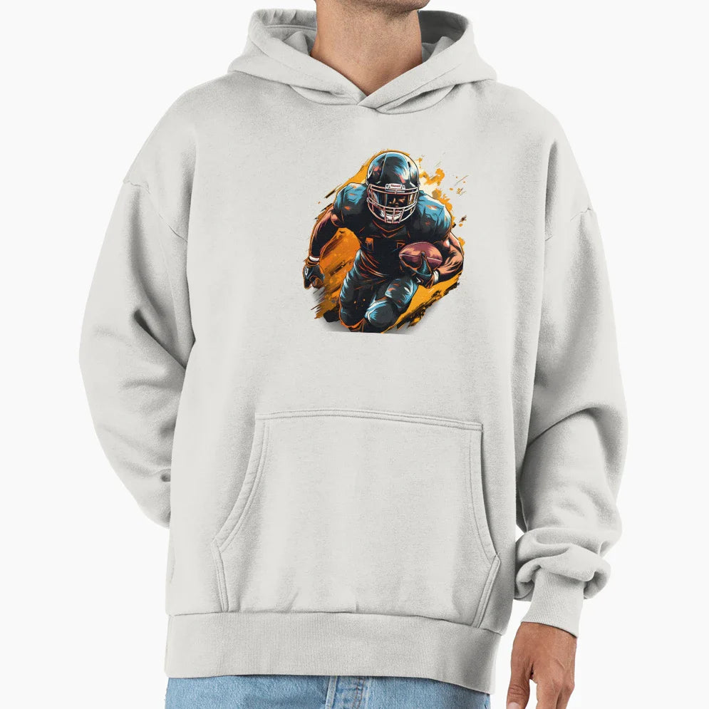 American Football Color Painting No 2 T-Shirt - Streetwear Style Unisex