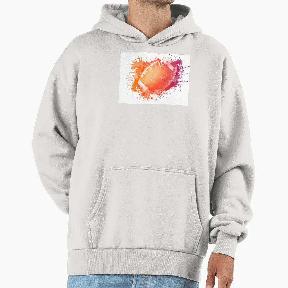 Rugby Hoodie - Trendy Graphic Unisex