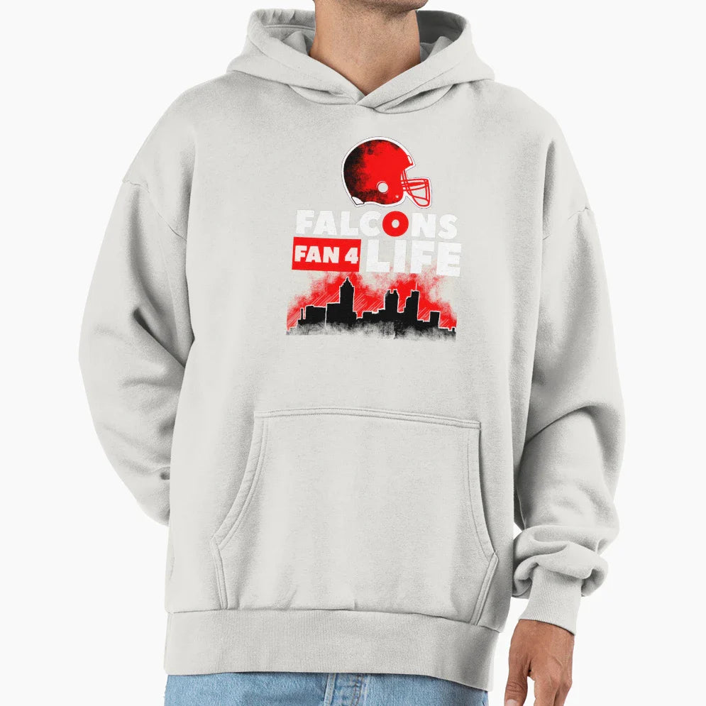 Art Atlanta Falcons Hoodie - Casual Everyday Wear for Adults