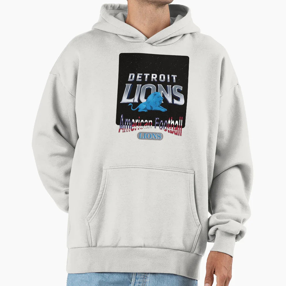 Name American Football Team Hoodie - Minimalist Print Men Women