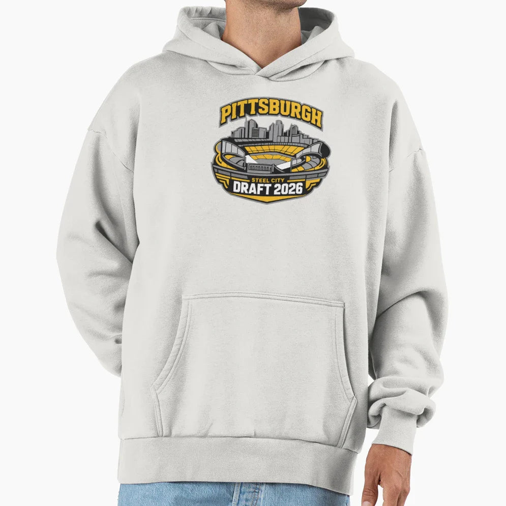 Pittsburgh Draft 2026 Hoodie - Unique Graphic for Adults