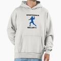 Quarterback Security Blue Hoodie - Minimalist Print Men Women