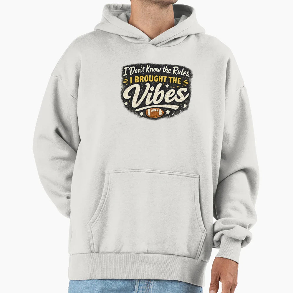 I Dont Know Rules I Brought Vibes T-Shirt - Minimalist Print Men Women