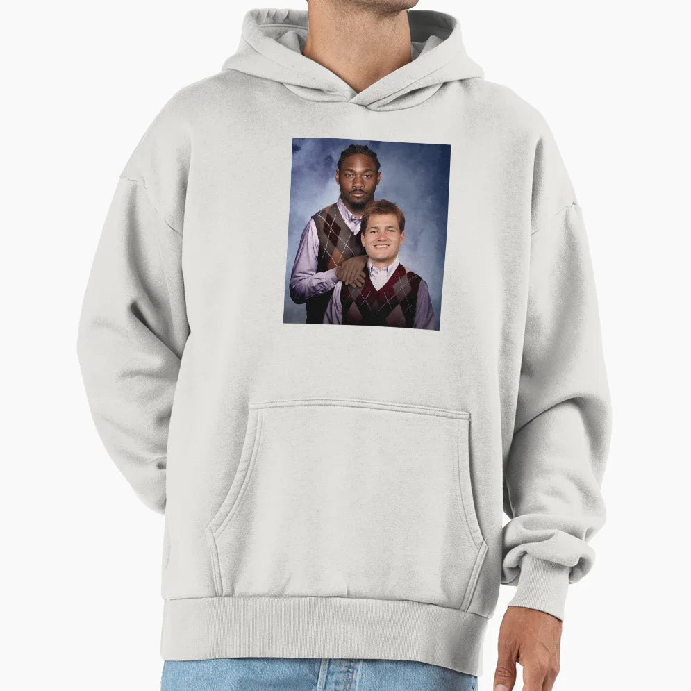 Drake Maye SD Football Hoodie - Minimalist Print Unisex