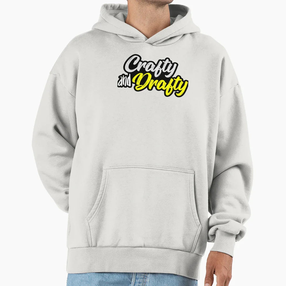 Crafty And Drafty Hoodie - Custom Art Print Men Women
