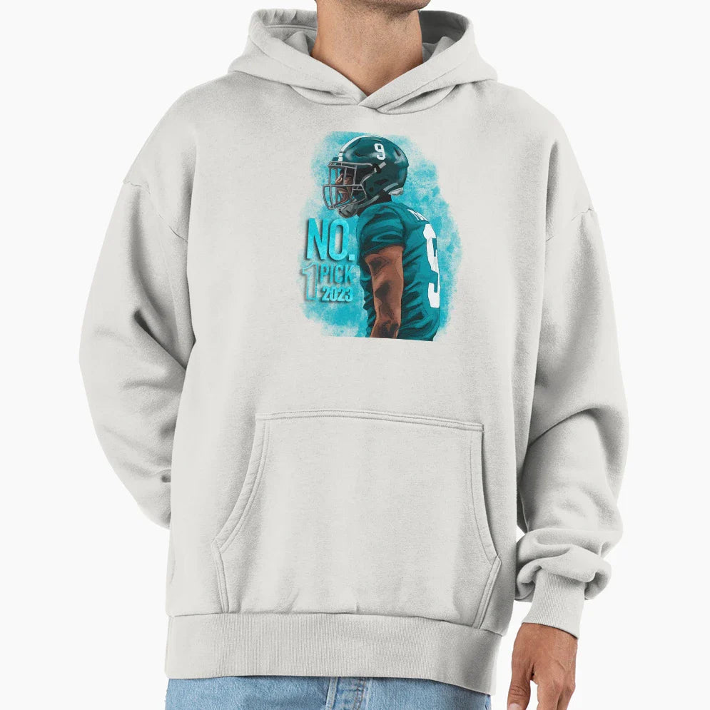Bryce Young Draft Pick 1 Hoodie - Casual Everyday Wear for Adults