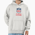 Copy Idc American Football Funny Hoodie - Casual Everyday Wear for Adults