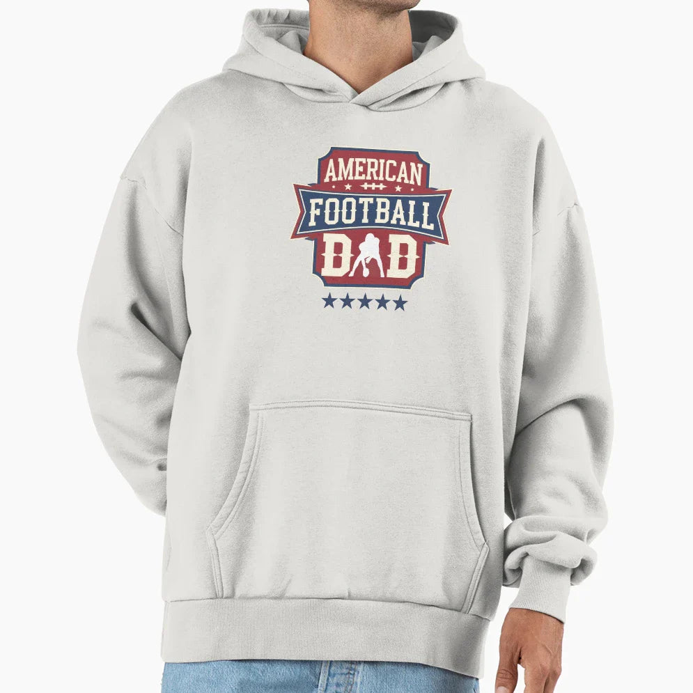 American Football Dad Hoodie - Aesthetic Graphic Men Women