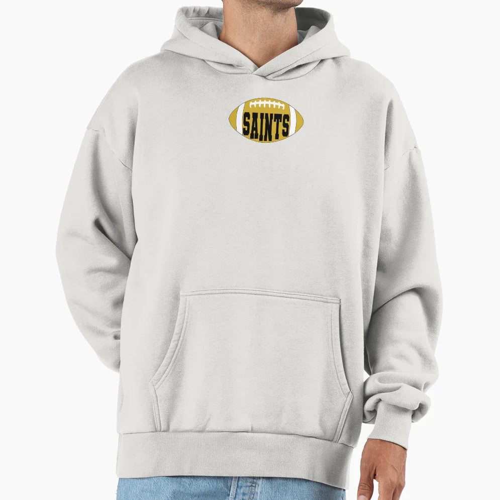 Saints Football Hoodie - Streetwear Style Unisex