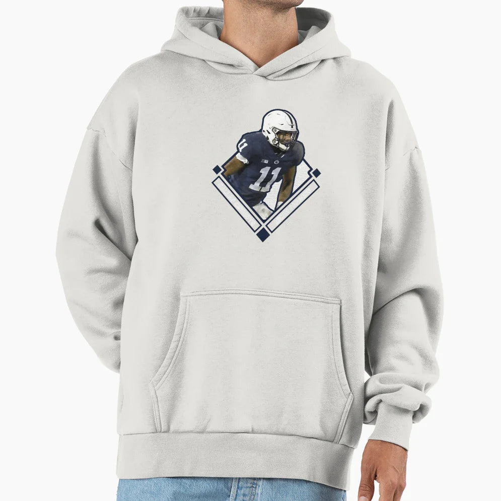 American Football 11 Sports Player Hoodie - Casual Everyday Wear Unisex