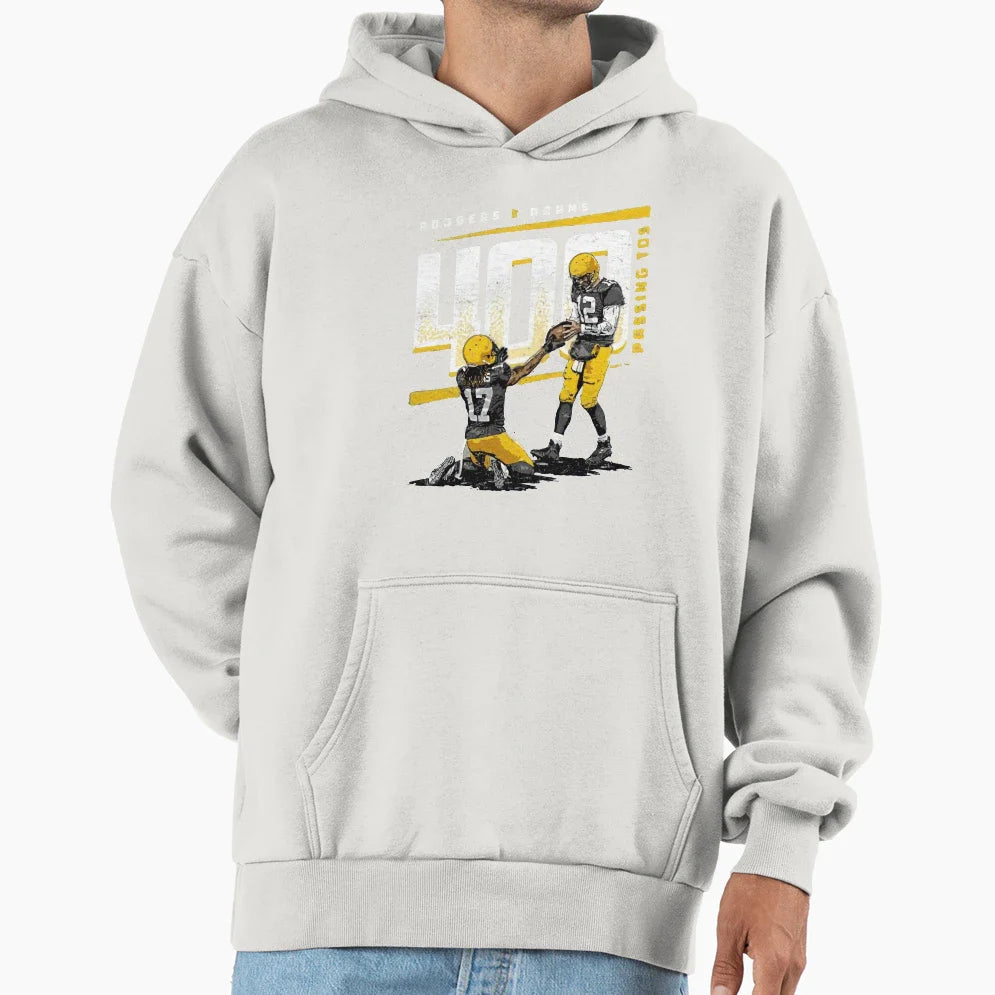 Rodgers And Adams 400 Passing Tos T-Shirt - Minimalist Print for Adults
