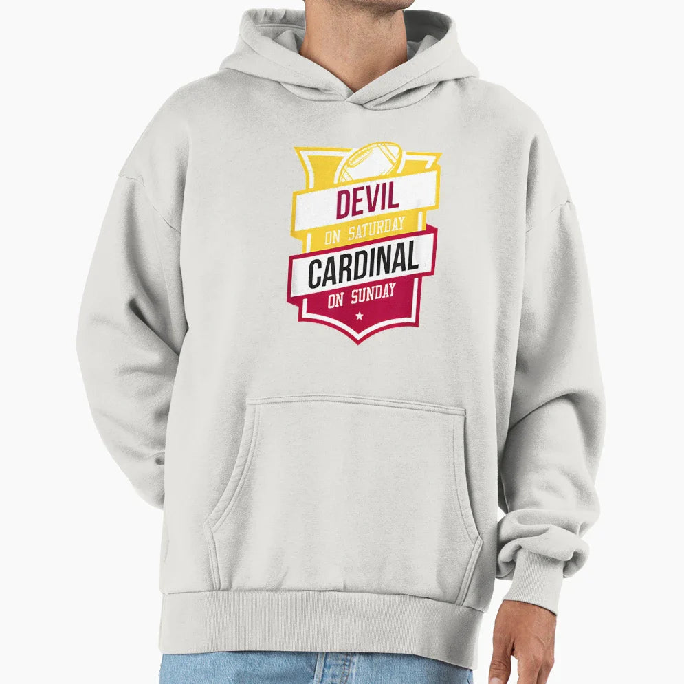 Devil Saturday Hoodie - Trendy Graphic Men Women