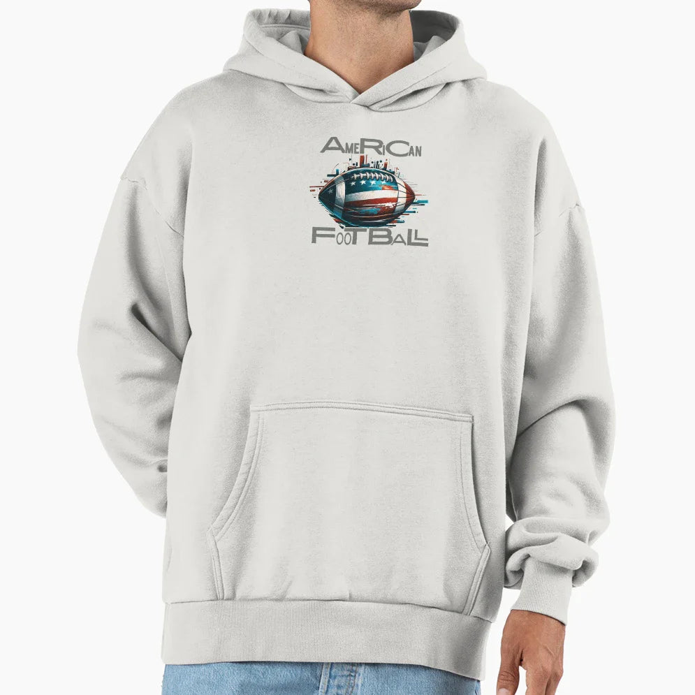 American Football Hoodie - Custom Art Print Men Women
