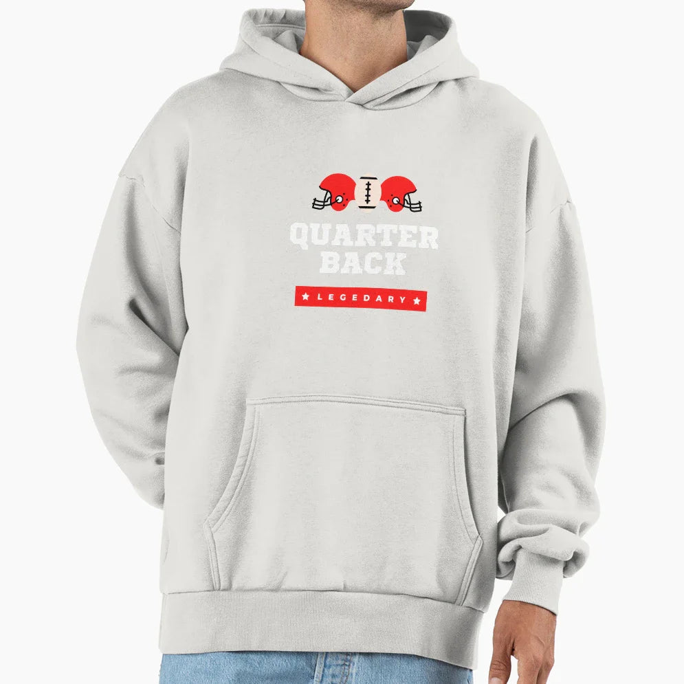 Quarter Back Qb Hoodie - Novelty Apparel Men Women
