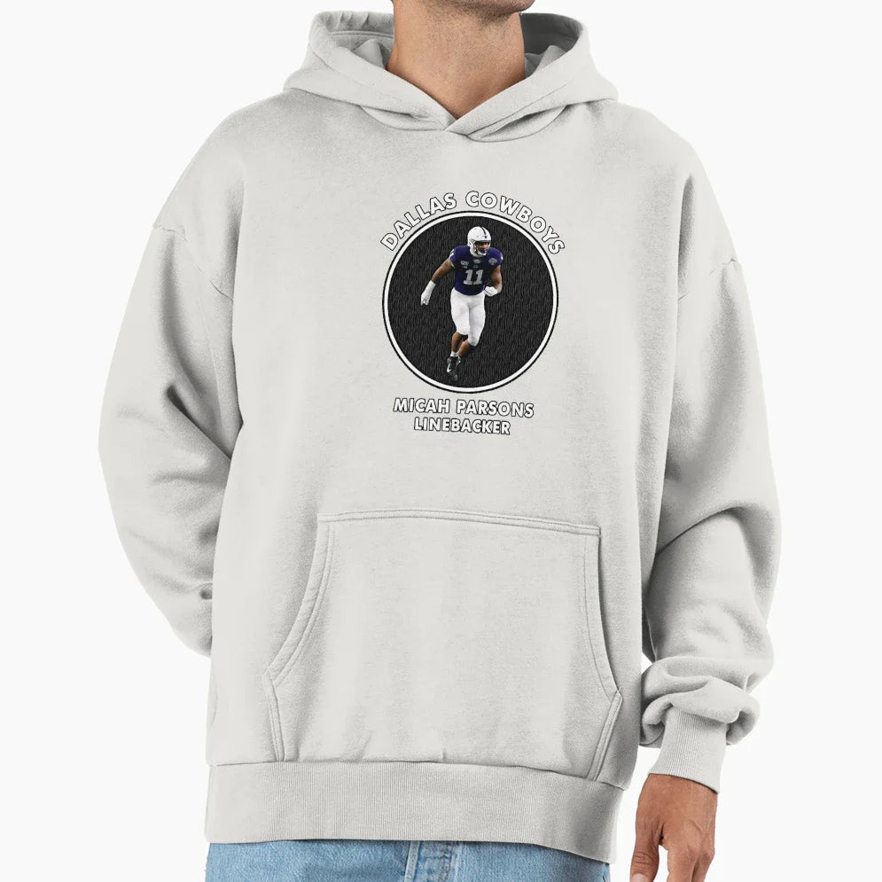 Touchdown Defensive 11 Linebacker Hoodie - Streetwear Style Unisex